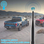Universal Antenna for 1997-2019 Jeep Wrangler TJ JK JKU JL JLU, 13" Flexible Car Radio Antenna for Ford F150 2009-2019