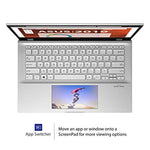 Asus Vivobook S14 S432 Thin and Light 14” FHD, Intel Core i7-8565U CPU, 8GB RAM, 512GB PCIe Nvme SSD, Ir Camera, Windows 10 Home, S432FA-AB74, Transparent Silver