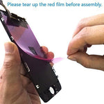 for iPhone 6 Screen Replacement, LCD Display & Touch Screen Digitizer Replacement Full Assembly with Free Tools Kit (Black)