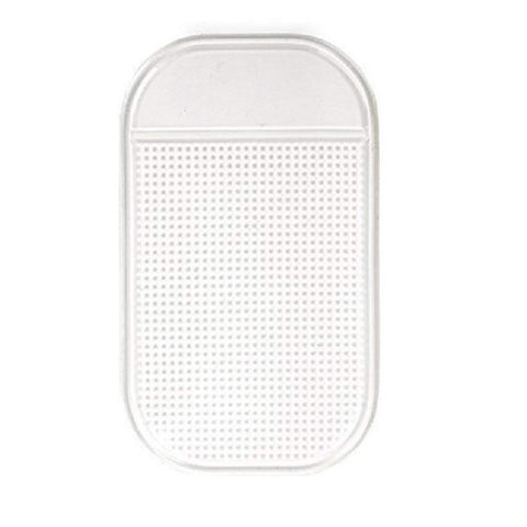 Anti-Slip Radar Detector Dash Mat, Non Slip Sticky Dashboard Pad Cell Phone GPS Holder. (Clear)