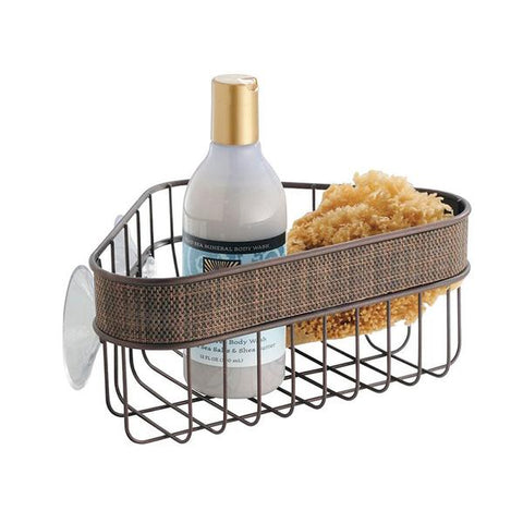 Organizador para baño con succión, Interdesign