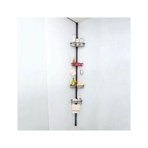 Organizador para esquina de baño rejiplas color cobre., Rejiplas