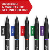Sharpie S-Gel, Gel Pens, Bold Point (1.0mm), Black Ink Gel Pen, 12 Count