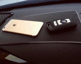 Extra Large 26 x 15cm Magic Anti-Slip Non-Slip Mat Car Dashboard Sticky Pad Adhesive Mat for Cell Phone, CD, Electronic Devices, iPhone, iPod, MP3, MP4, GPS - Black