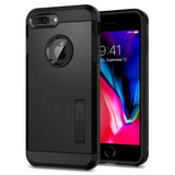 Spigen Tough Armor [2nd Generation] iPhone 8 Plus Case/iPhone 7 Plus Case with Kickstand Air Cushion Technology for Apple iPhone 8 Plus (2017) / iPhone 7 Plus (2016) - Black