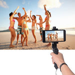 Cell Phone Stabilizer Hand Grip Holder Smartphone Handle Phone Holder Support Selfie Stick Compatible for iPhone Xs Max XR X 8+ 8 7+ 7 6S+ 6S 6+ 6 5 5SE Galaxy Note 9 S9 etc Landscape + Portrait Mode