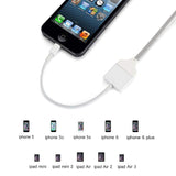8P to 30P Adapter, 2Pack 8P to 30P Charge & Sync Cable Adapter Converter for Phone X/8/7/7 Plus/6s/6s Plus/6/6 Plus/SE/5s/5c/5 (2PCS)