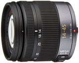 Panasonic LUMIX G VARIO 14-45mm/F3.5-5.6 ASPH./MEGA O.I.S. Lens | H-FS014045 - International Version (No Warranty)