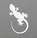 Gray Gecko Card Wallet That Stick on - Phone Holder for iPhone and Android - Credit Card ID Cash Cell Phone Pocket - Gray