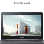 ASUS VivoBook L203MA Ultra-Thin Laptop, 11.6” HD, Intel Celeron N4000 Processor (up to 2.6 GHz), 4GB RAM, 64GB eMMC, USB-C, Windows 10 in S Mode, One Year of Microsoft Office 365, L203MA-DS04