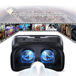VR Headset,Virtual Reality Headset,VR SHINECON 3D VR Glasses for TV, Movies & Video Games - Virtual Reality Glasses VR Goggles Compatible with iOS, Android and Other Phones Within 4.7-6.0 inch