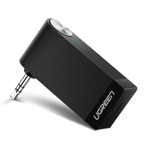 UGREEN Bluetooth Receiver Wireless Bluetooth 4.1 Car Aux Adapter Portable Mini Music Audio Adapter 3.5mm Stereo Hands-Free Car Kits for Home TV Car Stereo Sound System, Speaker, Headphone, Earbuds