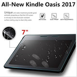 huapin All-New Kindle Oasis E-Reader - 7" High Tempered-Glass Screen Protector,Scratch-Resistant No-Bubble Easy Installation for All-New Kindle Oasis E-Reader 7 Inch 2017 Release