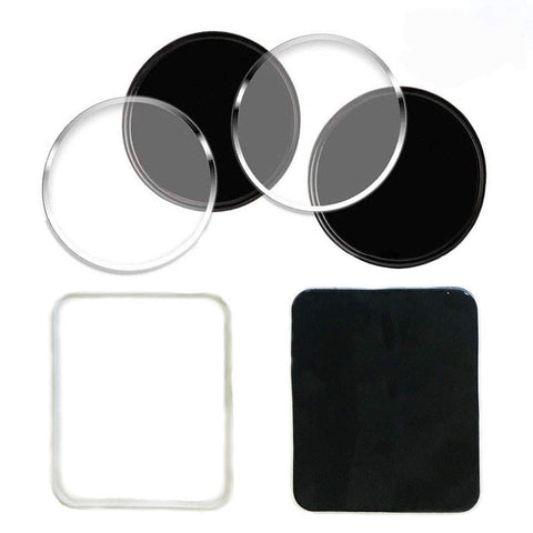 Fixate Gel Pads Sticky Phone Holder Nano Rubber (Round Square, 6pcs)…