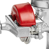 Victoria Cast Iron Manual Grain Mill. Manual Coffee Grinder, Corn Mill, Seed Grinder with Low Hopper. Table Clamp