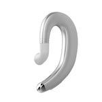 Ear Hook Bluetooth Wireless Headphones Non Ear Plug Bluetooth Headset with Microphone, Single Ear Headset Painless Wearing Sport Earphones for Smartphones,10 Hour Playtime (Black)