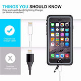 iPhone 7 Plus/8 Plus Waterproof Case, OTBBA Underwater Snowproof Dirtproof Shockproof IP68 Certified with Touch ID Full Sealed Cover Waterproof Case for iPhone 7 Plus/8 Plus-5.5in (Clear)
