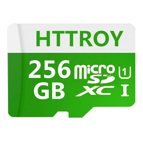 HTTROY 256GB Micro SD SDXC High Speed Class 10 Transfer Speeds Action Cameras, Phones, Tablets PCs