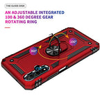 Case for Huawei Nova 5T Case Cover ,360 Degree Rotating Ring Holder Kickstand Case for Huawei Nova 5T YAL-L61A YAL-L61D YAL-L71A / Honor 20 YAL-AL00 YAL-TL00 YAL-L21 / Honor 20S Case Cover Black