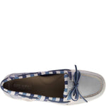 Sperry Top-Sider Angelfish Stripe Boat Shoe Women 6.5 Grey/Blue