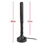 Bingfu 4G LTE 5dBi Magnetic Base SMA Male Antenna Compatible with Verizon AT&T T-Mobile Sprint Huawei Netgear 4G Wireless Router Gateway Mobile Cell Phone Signal Booster Repeater Cellular Amplifier