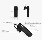 Bluetooth Earbuds,AutumnFall Wireless Bluetooth Stereo HeadSet Handsfree Earphone for iPhone Samsung LG (Black)