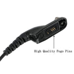 Speaker Mic for Motorola APX XIR XPR Series Walkie Talkies with 3.5mm Earpiece for Radios APX4000 APX6000 APX7000 APX 8000 XPR6350 XPR6550