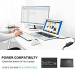 Inspiron XPS Laptop Charger 45W 19.5V 2.31A Power Supply AC Adapter for Dell Inspiron 15 5000 5555 5558 5559 3552, XPS 11 12 13 9350 9333 Ultrabook, HK45NM140 LA45NM140 HA45NM140 Laptop Charger