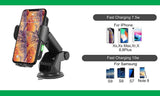 SmartG Wireless Car Charger Mount, Auto-Clamping, Fast Charging, 10W/7.5W/5W Air Vent/Windshield/Dashboard Holder, for iPhone MAX/XS/XR/X/8/8+ & Samsung S10/S10+/S9/S9+/S8/S8+/Note9