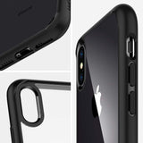 Spigen Ultra Hybrid Designed for Apple iPhone Xs Case (2018) / Designed for Apple iPhone X Case (2017) - Matte Black
