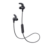 Wireless Earbuds, AUKEY Bluetooth Headphones with Enhanced Bass, Sweat-Resistant, 8-Hour Battery Life, Built-in Mic, Secure Fit Sports Earphones for Gym, Running and Workout
