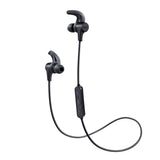 Wireless Earbuds, AUKEY Bluetooth Headphones with Enhanced Bass, Sweat-Resistant, 8-Hour Battery Life, Built-in Mic, Secure Fit Sports Earphones for Gym, Running and Workout