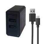 Dual USB Charger and Power Adapter for Amazon Fire TV Stick, Fire and Kindle eReaders, Amazon Fire TV Stick, Fire 7, Kindle Paperwhite E-Reader,Kindle Voyage E-Reader,HD 8 10,Echo Dot