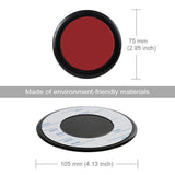 Rovtop 3 Pieces Adhesive Mounting Disk for Car Dashboards Vehicles with Windshields (Medium)