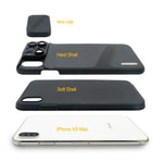 iPhone Xs Max Lens, 6 in 1 Dual Phone Camera Lens Kit [ 180 Degree Fisheye, 0.65X Super Wide Angle, 10X/20X Macro, 2X Zoom Telescope Lens ] with Phone Protective Case Cover for Apple iPhone Xs Max