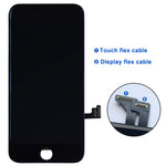 SZRSTH Compatible with iPhone 7 Plus Screen Replacement Black 5.5 Inch LCD Display with 3D Touch Screen Digitizer Frame Full Assembly Include Full Free Repair Tools Kit+Instruction+Screen Protector
