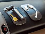 Anti-Slip Gel Dash Sticky Pads Set of 2 Heat Resistant Non-Slip Dashboard Holders for Cell Phone Keys Coins and More!