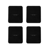 Unilive Reusable Sticky Gel Pad Cell Pad Anti Slip Phone Holder for Kitchen Bathroom House Car-4 Pack (Square)
