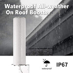 High Gain 10-12dBi Dual SMA Male 698-2700 MHz 3G/4G LTE Omni-Directional Outdoor Pole/Wall Mount Antenna for Mobile Cell Phone Cellular 4G LTE Router Modem Gateway