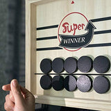 Gexmil Table Desktop Battle 2 in 1 Ice Hockey Game Portable Board Games for Kids Fast Sling Puck Game,Winner Board Games Toys Party Home Interactive Games Toys