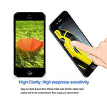 Nroech 5C Screen Replacement, Full Assembly with Front Camera, Ear Speaker, Facing Proximity Sensor, Home Button Pre-assembled, Repair Tools and Tempered Glass Screen Protector Included for 5C