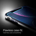 Spigen Tempered Glass Screen Protector [Installation Kit] Designed for iPhone XR [2 Pack]