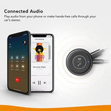 [Upgraded] Roav Bluetooth Receiver, by Anker, with Bluetooth 4.1, CSR Bluetooth Chip, Noise-Cancellation, Integrated Mic for Hands-Free Calling, AUX-Out Port, and a USB Charging Port