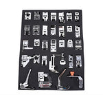Professional Domestic Sewing Foot Presser Foot Presser Feet Set for Singer, Brother, Janome,Kenmore, Babylock,Elna,Toyota,New Home,Simplicity and Low Shank Sewing Machines (32 PCS)