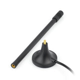 Bingfu 4G LTE 3dBi Magnetic Base SMA Male Antenna Compatible with Verizon AT&T T-Mobile Sprint Huawei Netgear 4G Wireless Router Gateway Mobile Cell Phone Signal Booster Repeater Cellular Amplifier