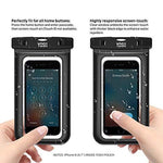 YOSH Waterproof Phone Pouch Waterproof Phone Case Cell Phone Dry Bag Underwater Phone Pouch Universal Waterproof Case Compatible with iPhone Xs X 8 7 6 6s Plus Galaxy S9 S8 S7 S6 Pixel 2 3 up to 6.0"