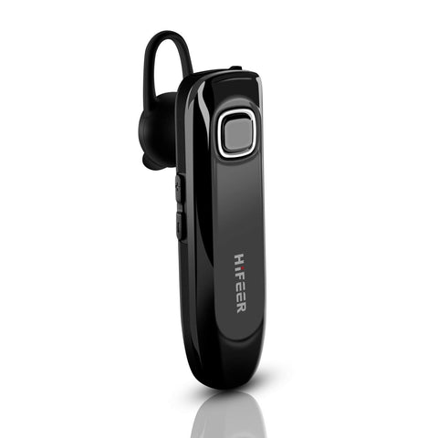 Bluetooth Headset V4.1 Bluetooth Earpiece with Noise Cancelling Mic, Waterproof IPX5 (Black)
