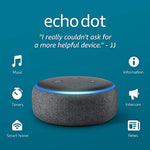 Echo Dot (3rd Gen) - Smart speaker with Alexa - Charcoal