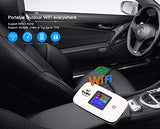 KuWFi 4G LTE Mobile WiFi Hotspot Unlocked Wireless Internet Router Devices with SIM Card Slot for Travel Support B1/B3/B5/B7/B8/B20 in Europe Caribbean South America Africa