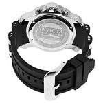 Invicta Men's 6977 Pro Diver Collection Chronograph Black Dial Black Polyurethane Watch